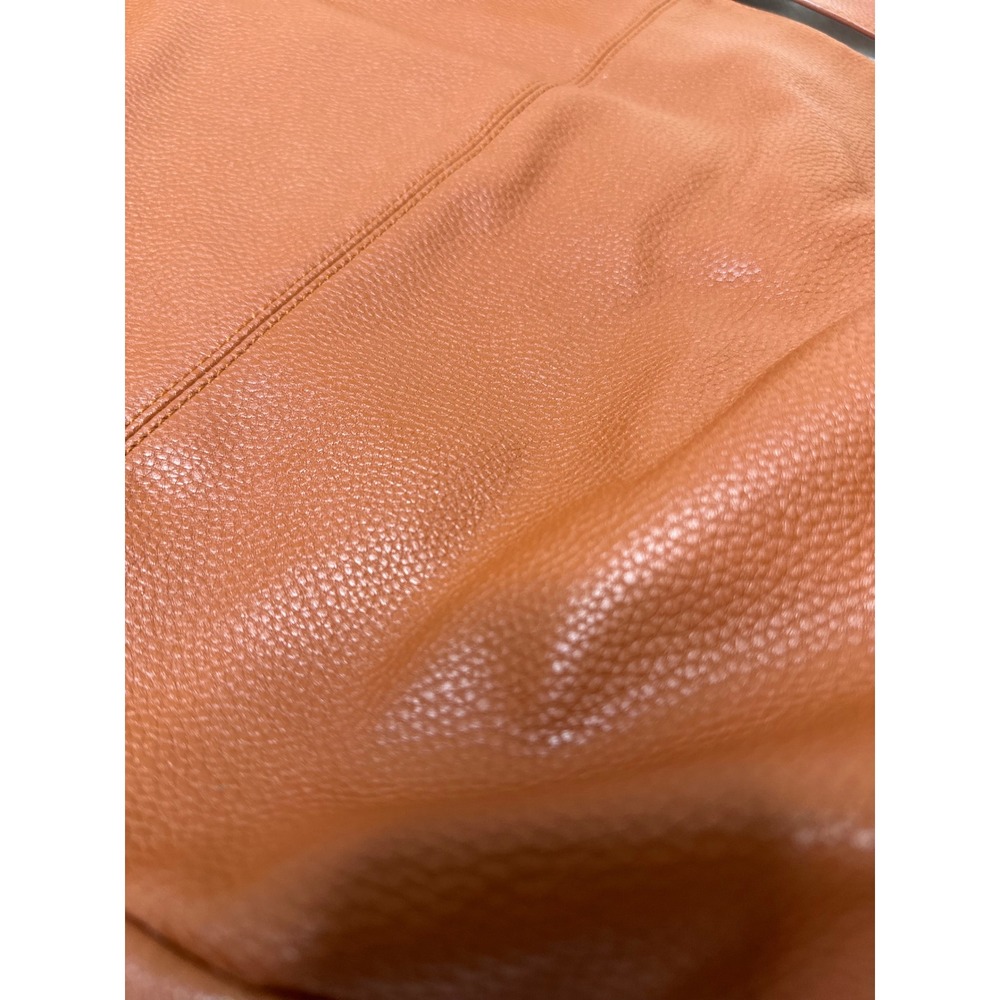 Jewell Hobo Bag Women Large Brown Pebbled Faux Leather Magnetic Good - Picture 8 of 8